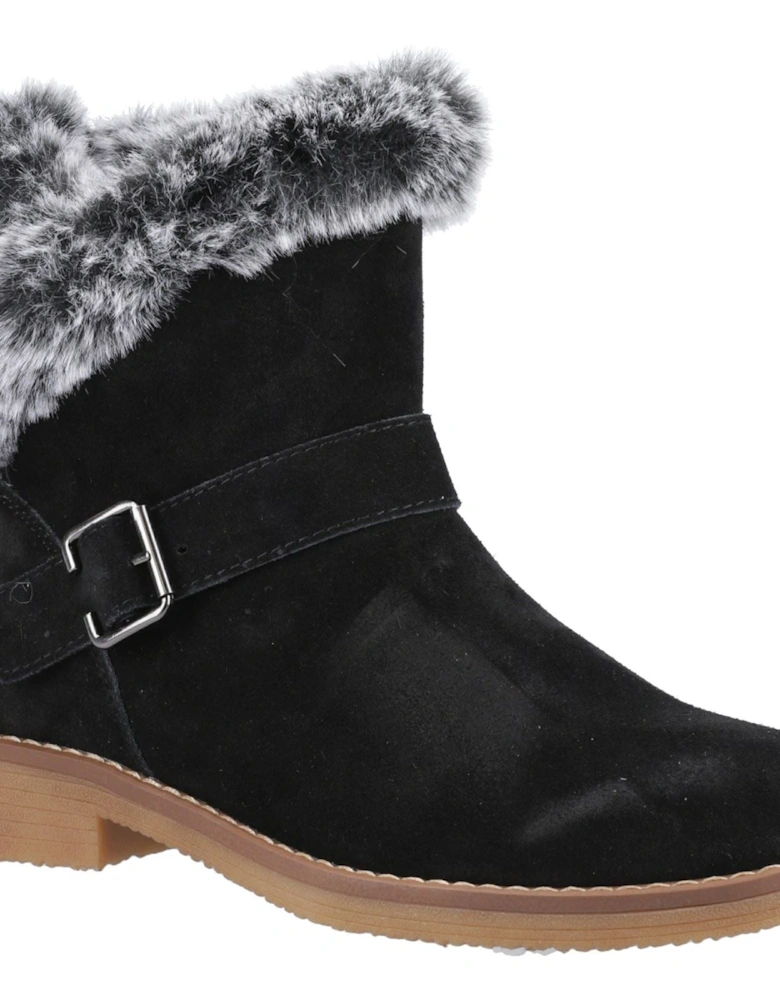 Hannah Suede Women's Black Boots