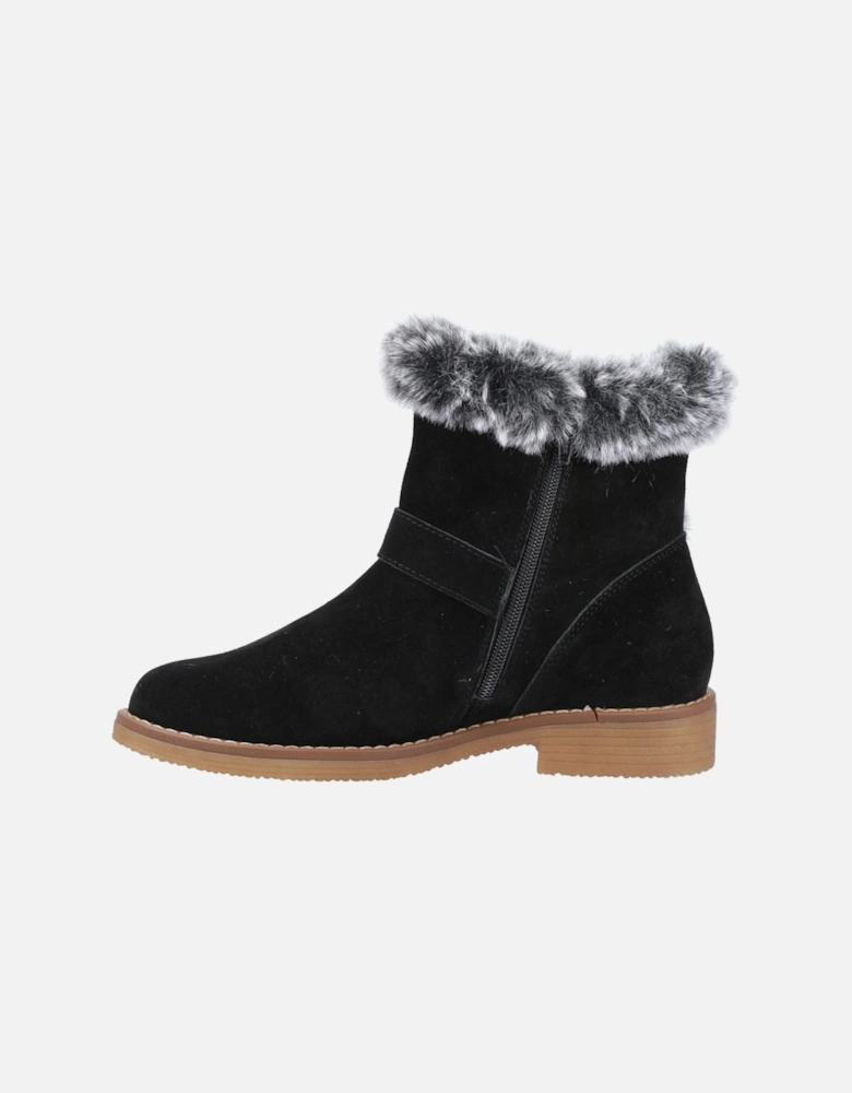 Hannah Suede Women's Black Boots