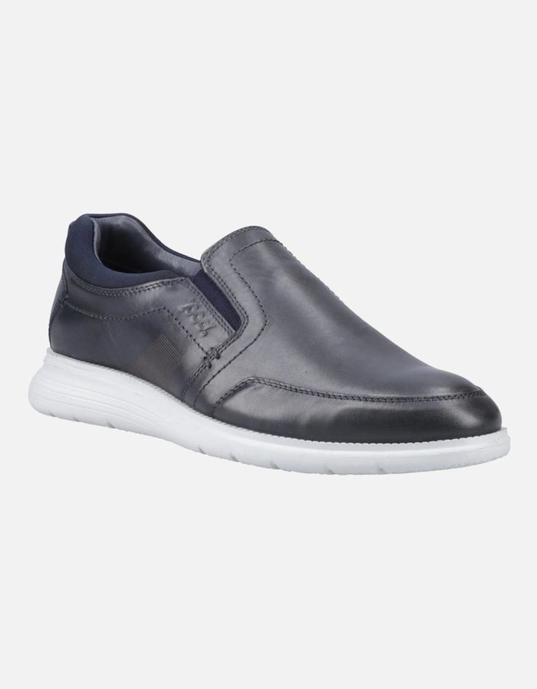 Holden Leather/Textile Men's Navy Trainers