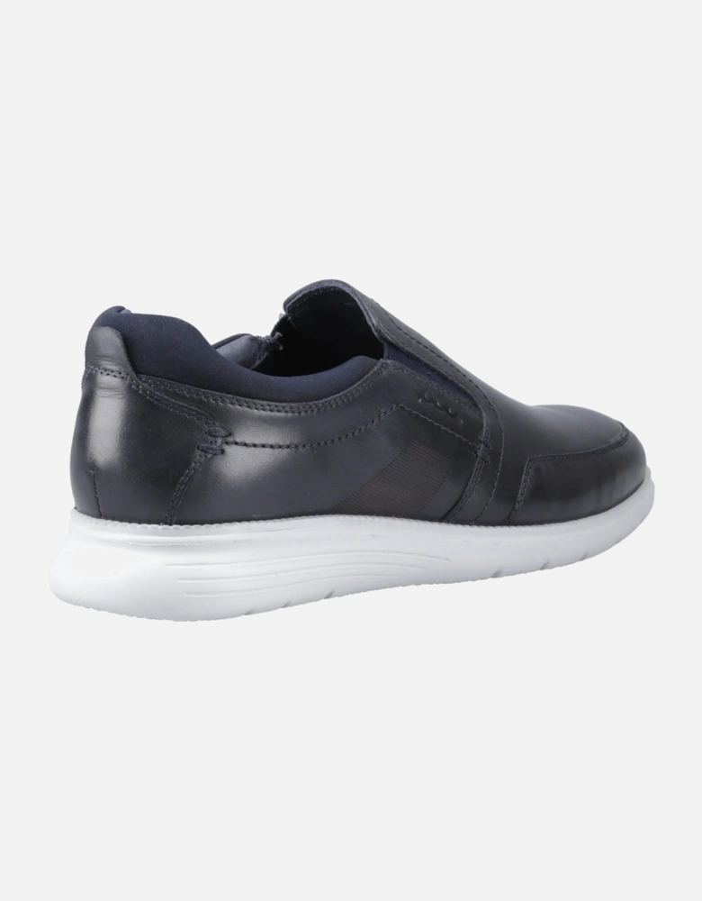 Holden Leather/Textile Men's Navy Trainers