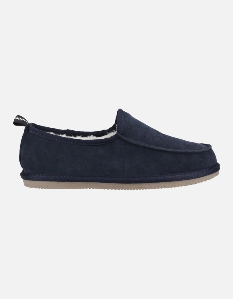 Charles Suede Men's Navy Slippers