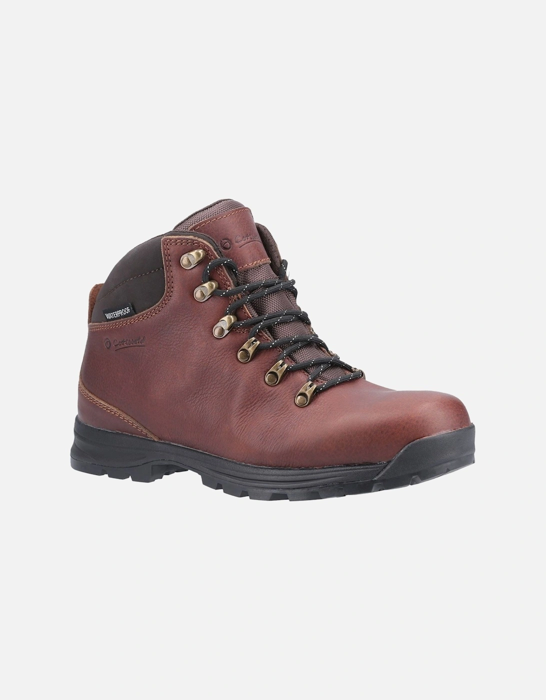 Kingsway Leather Men's Brown Hiking Boots