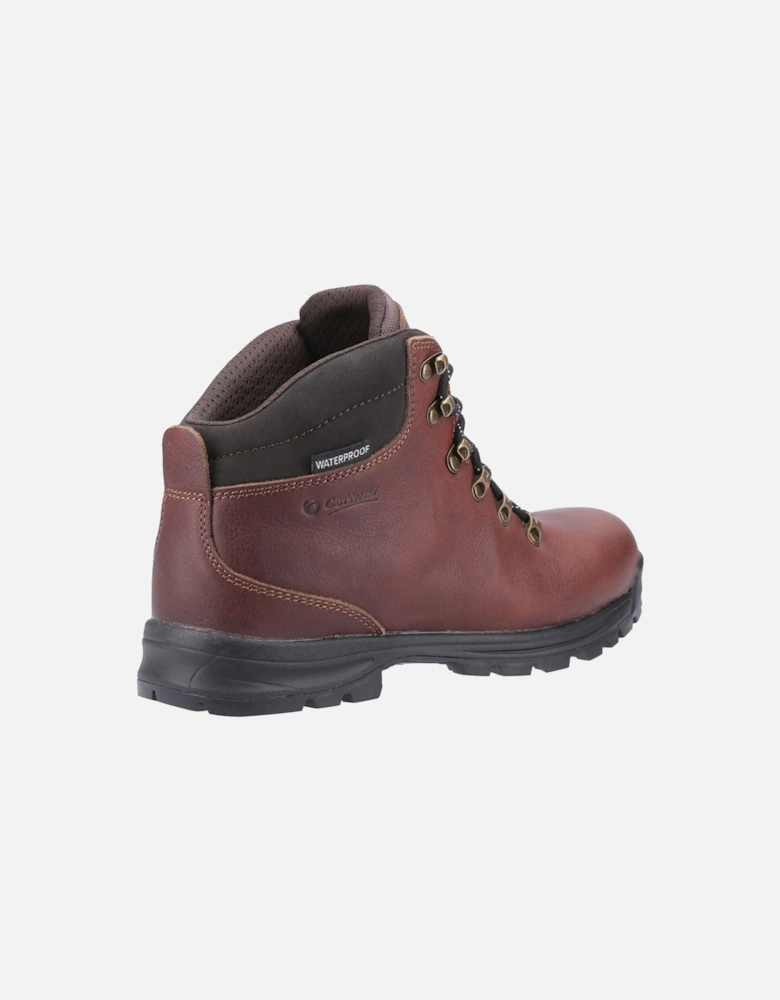 Kingsway Leather Men's Brown Hiking Boots