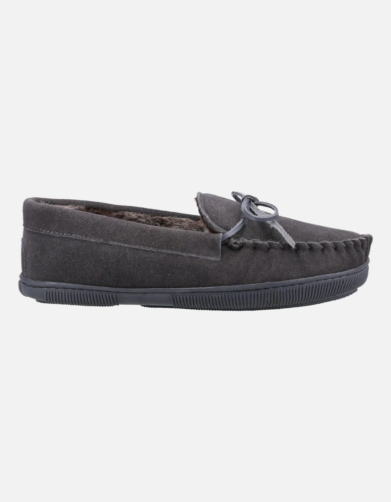 0 Suede Men's Grey Slippers