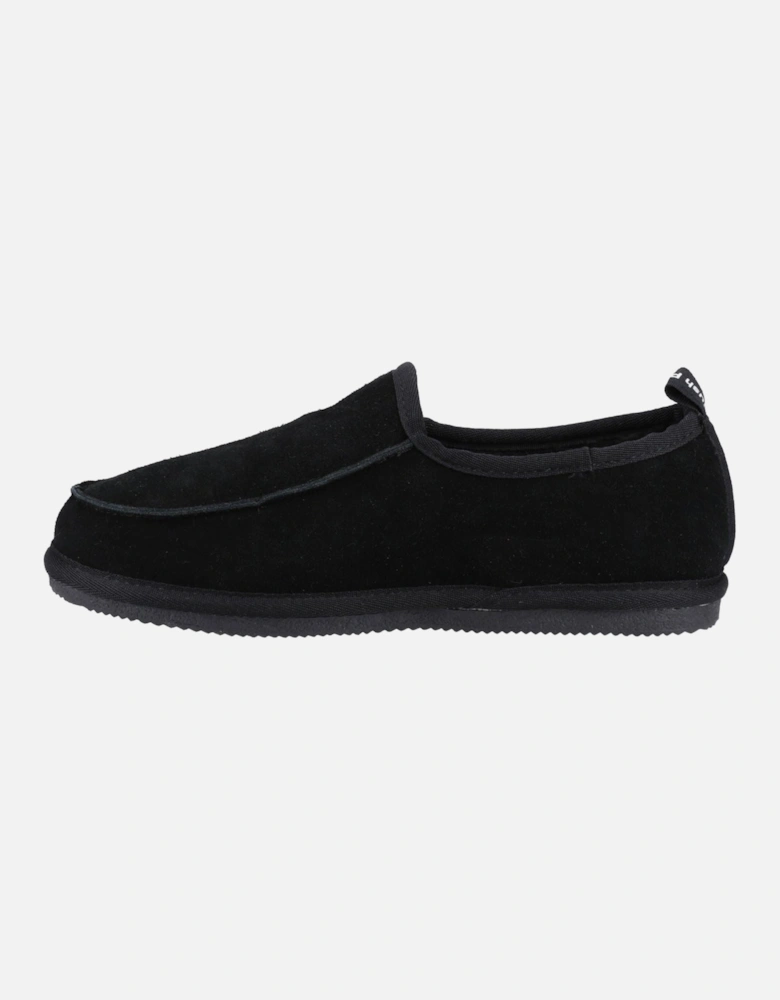 Charles Suede Men's Black Slippers