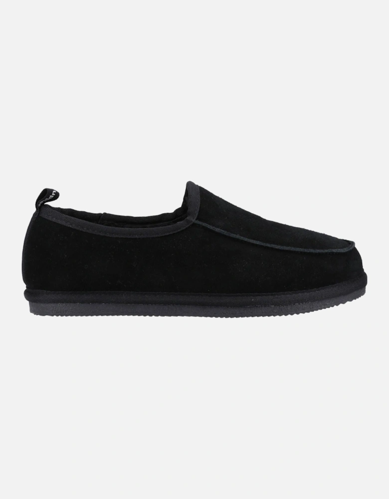 Charles Suede Men's Black Slippers