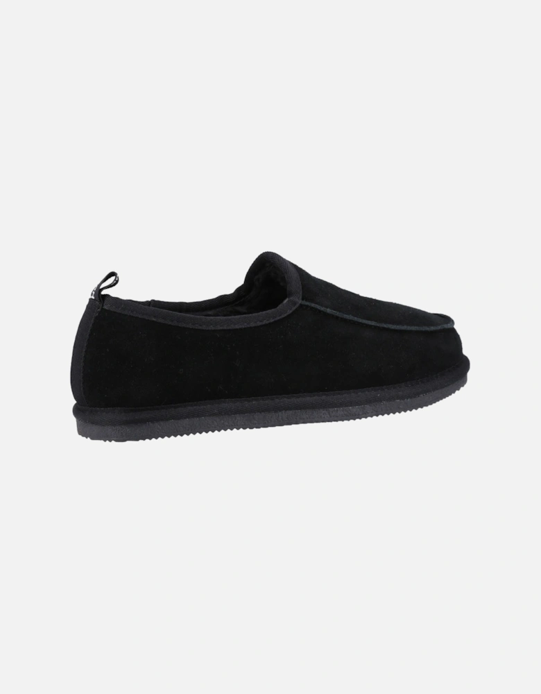 Charles Suede Men's Black Slippers