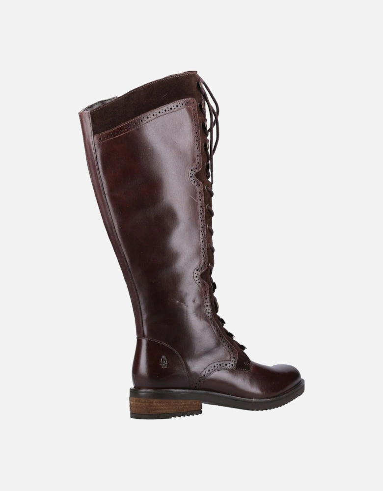 Rudy Leather And Suede Women's Brown Boots