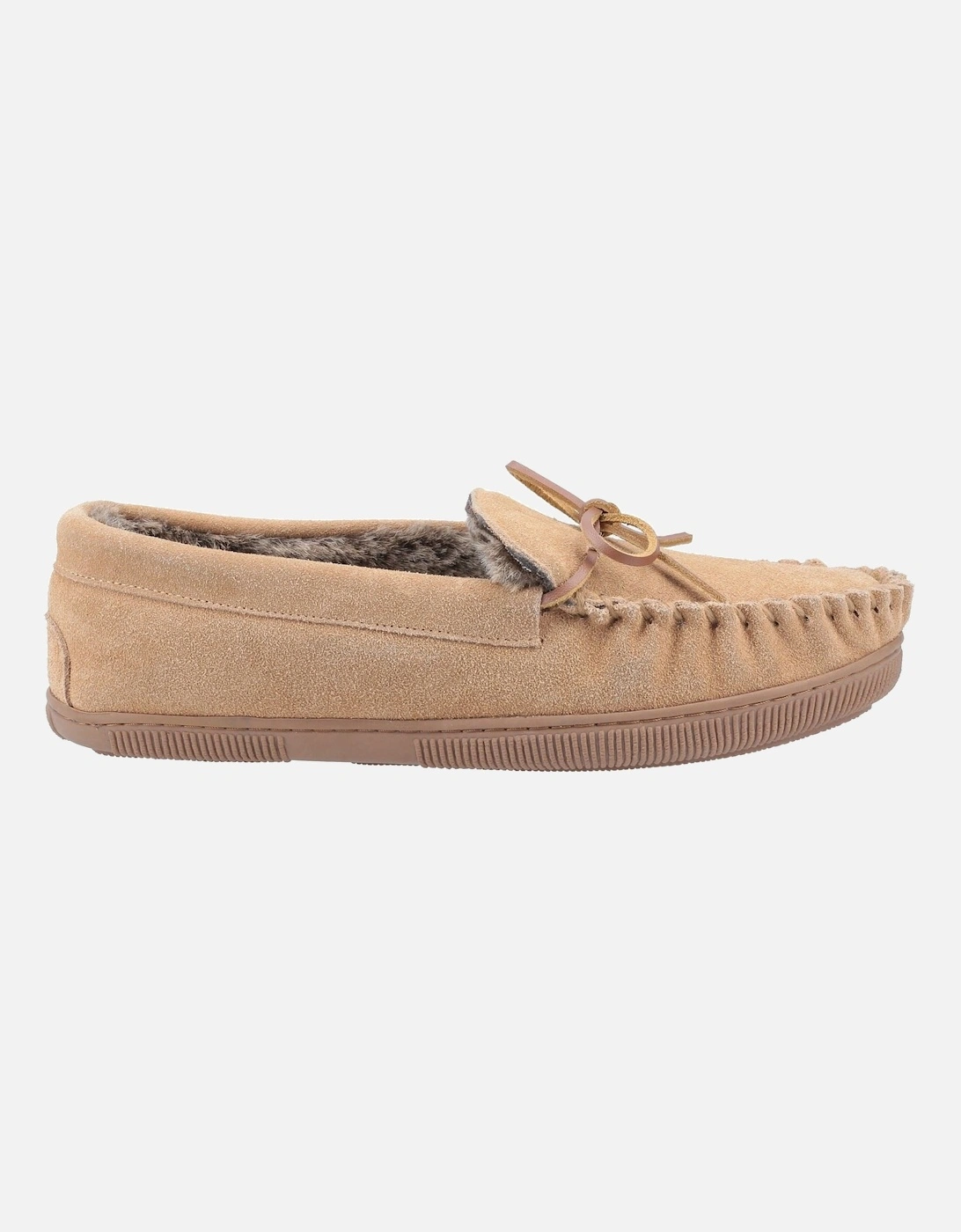 0 Suede Men's Tan Slippers