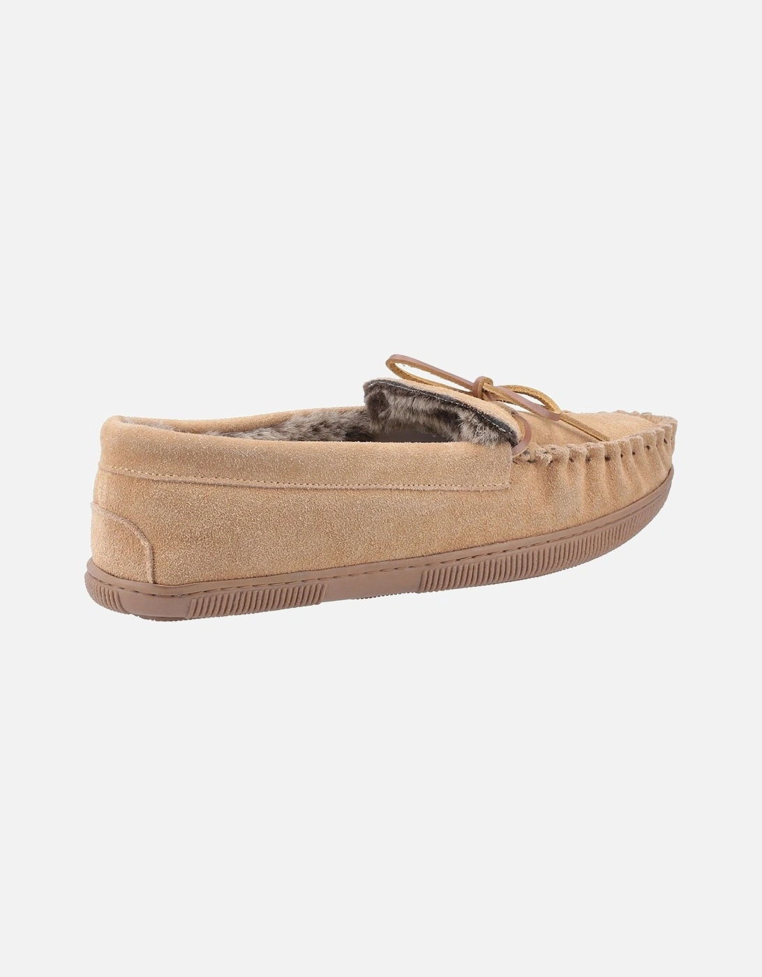 0 Suede Men's Tan Slippers