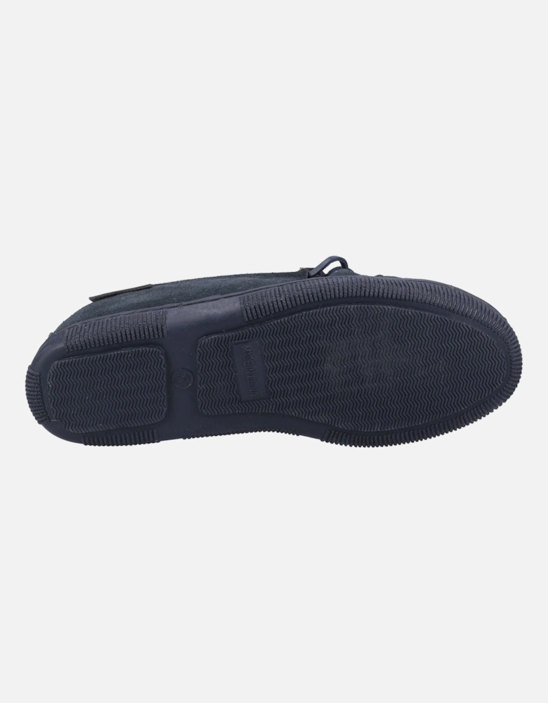 0 Suede Men's Navy Slippers