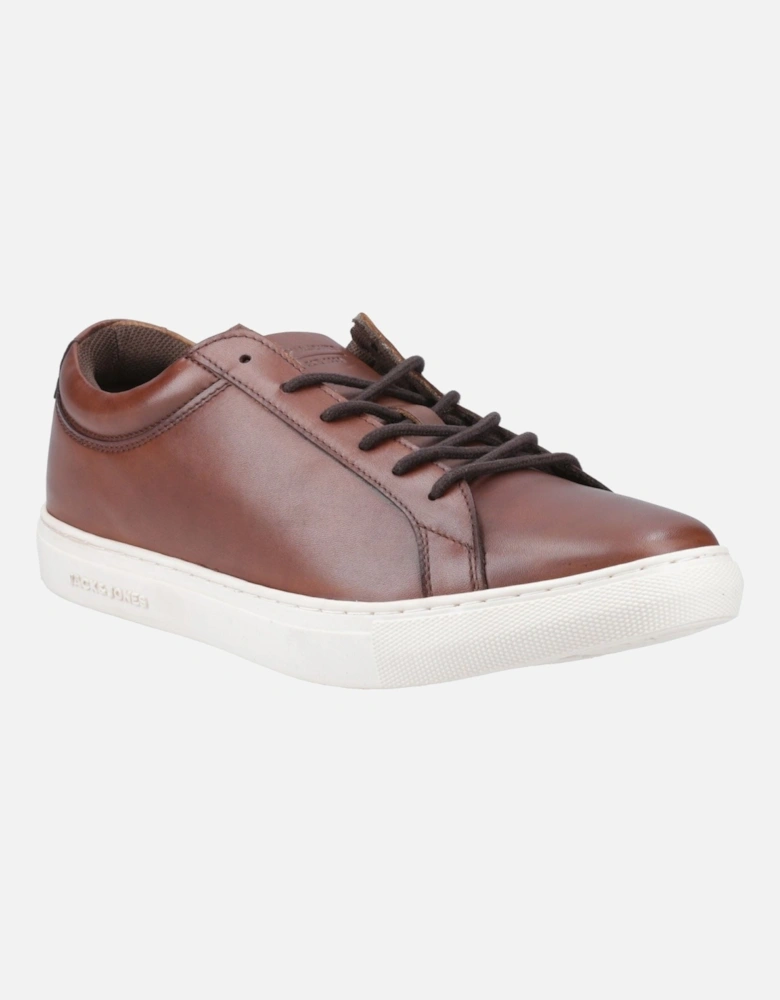 Galaxy Leather Men's Cognac Trainers