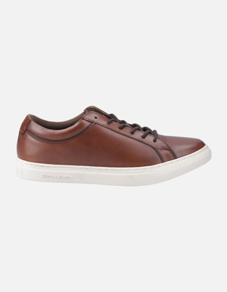 model Galaxy Leather Trainer Male in Cognac