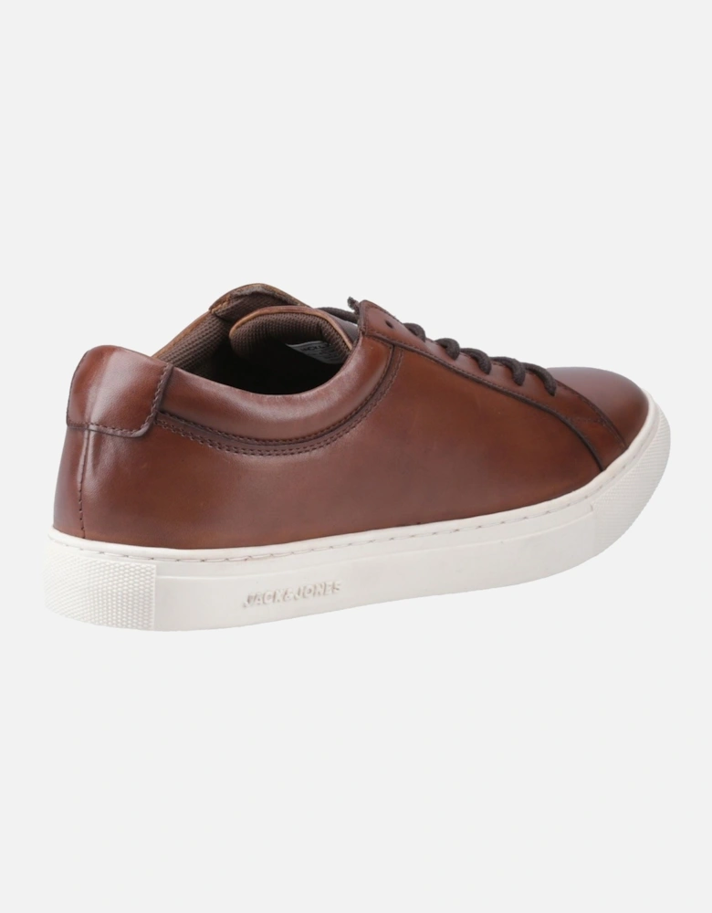 model Galaxy Leather Trainer Male in Cognac