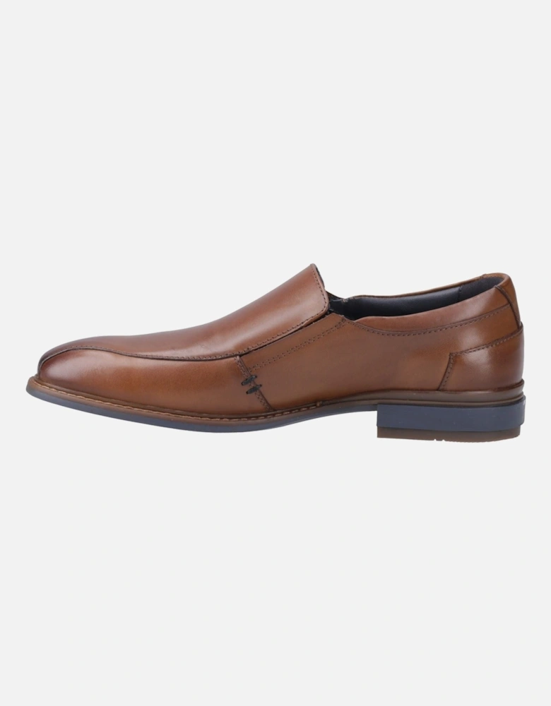 Spear Leather Men's Cognac Slip-On Shoes