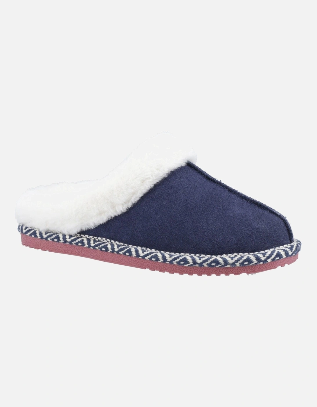 Hush Puppies Women's Navy Amara Slippers  - Size 8