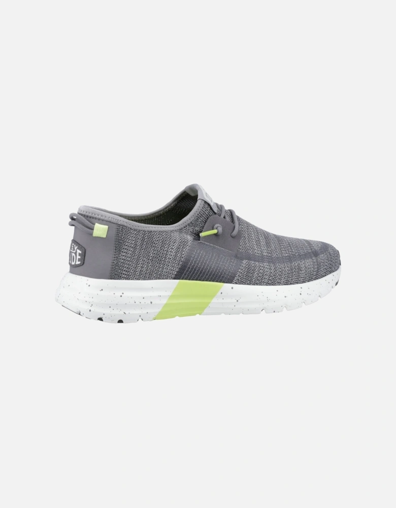 HEYDUDE Sirocco Sport Mode Nylon Men's Heather Grey/Charcoal Trainers