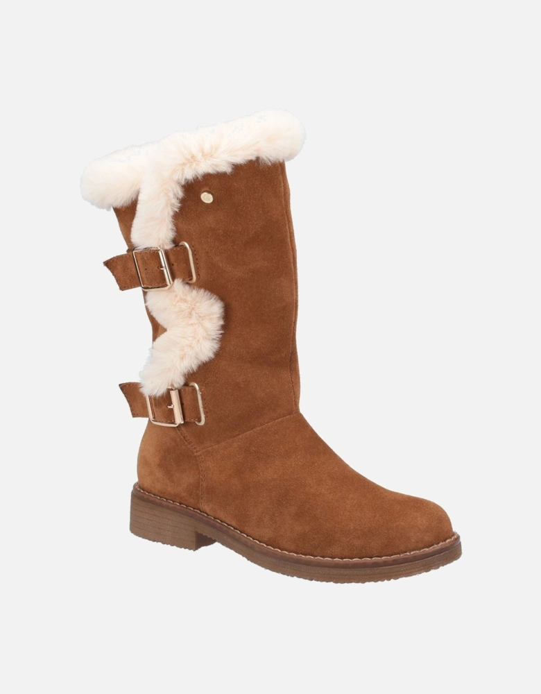 Megan Suede Women's Tan Boots