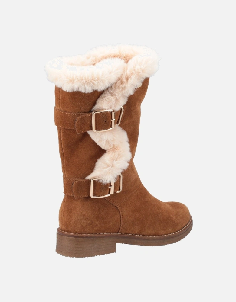 Megan Suede Women's Tan Boots