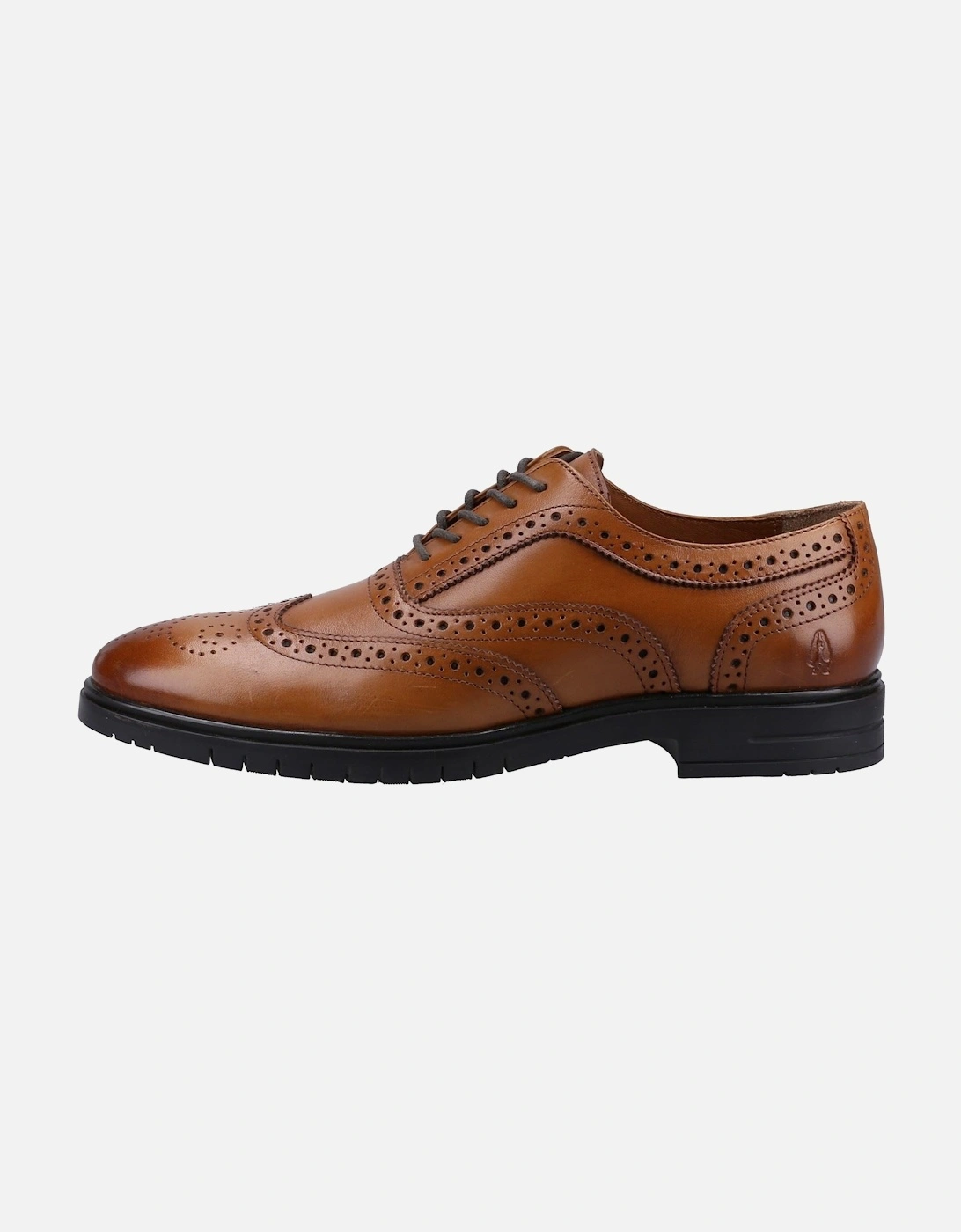 Santiago Leather Men's Tan Lace-Up Shoes