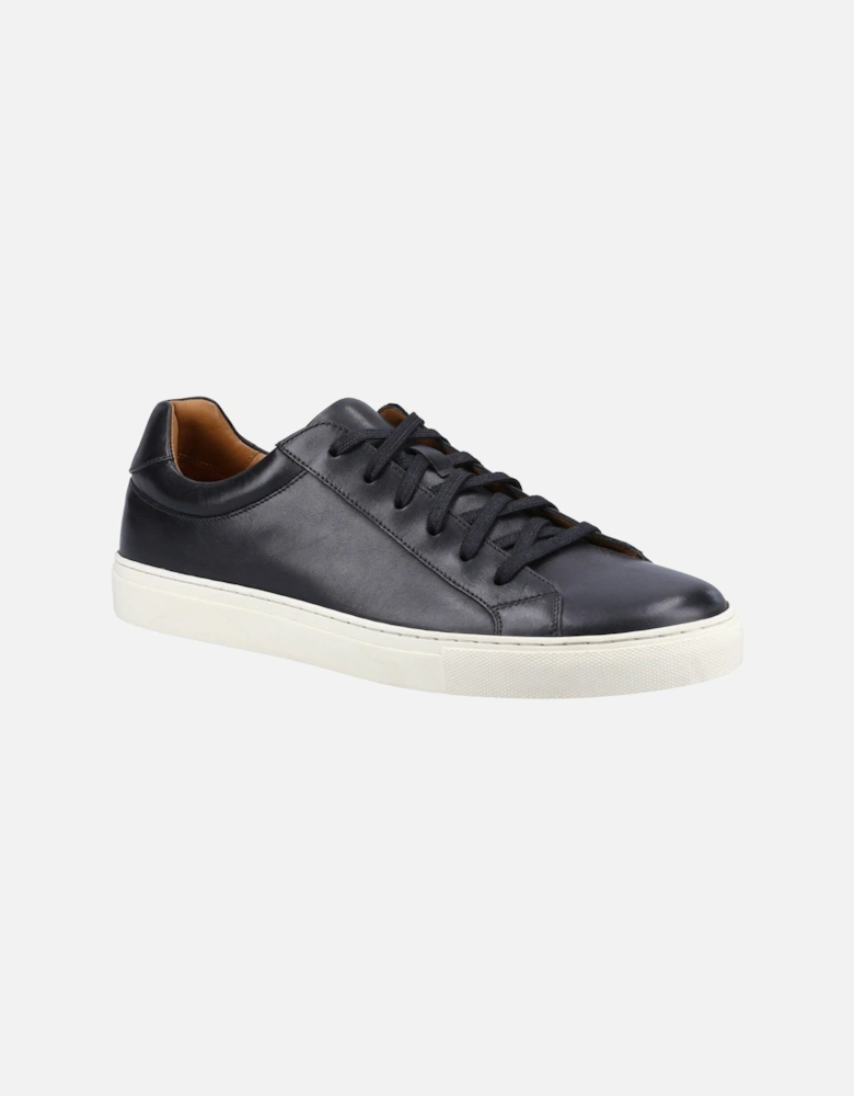 Colton Leather Men's Black Trainers