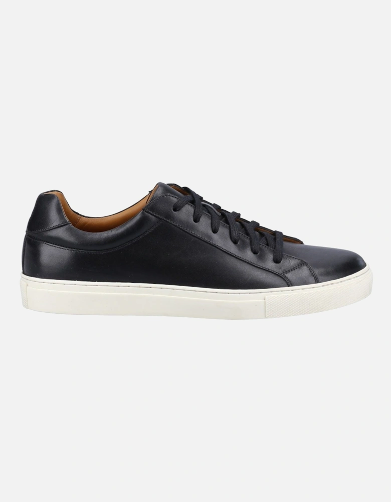 Colton Leather Men's Black Trainers