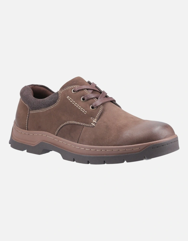 Thickwood Nubuck Men's Brown Lace-Up Shoes