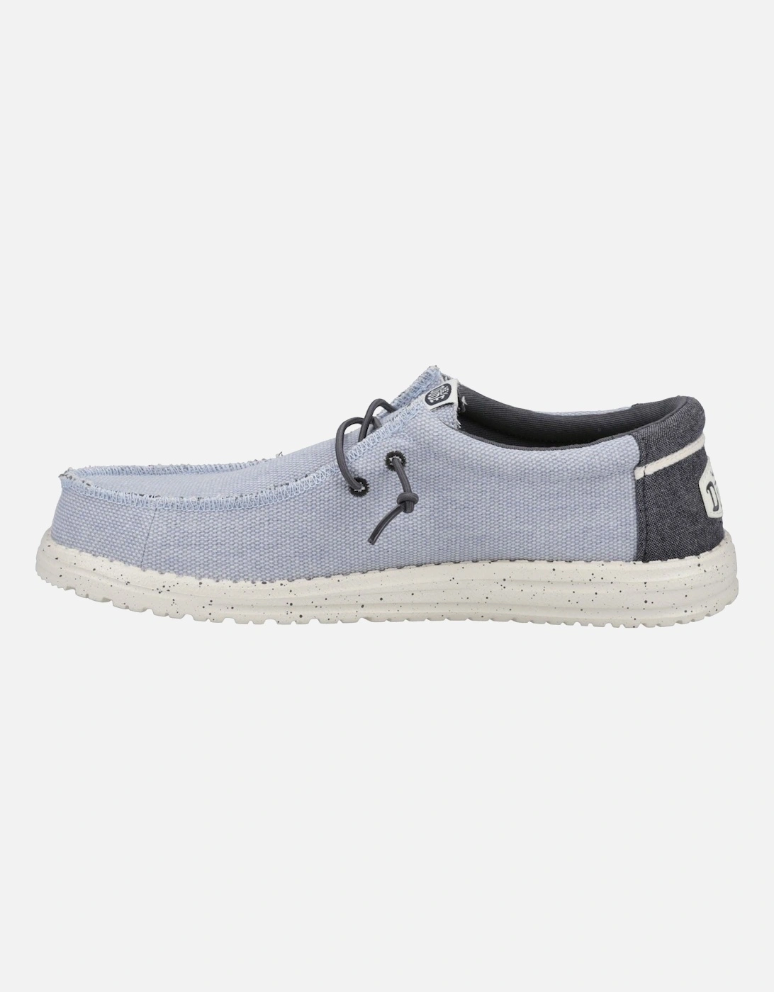 HEYDUDE model Wally Coastline Jute Shoe Male in Stone White