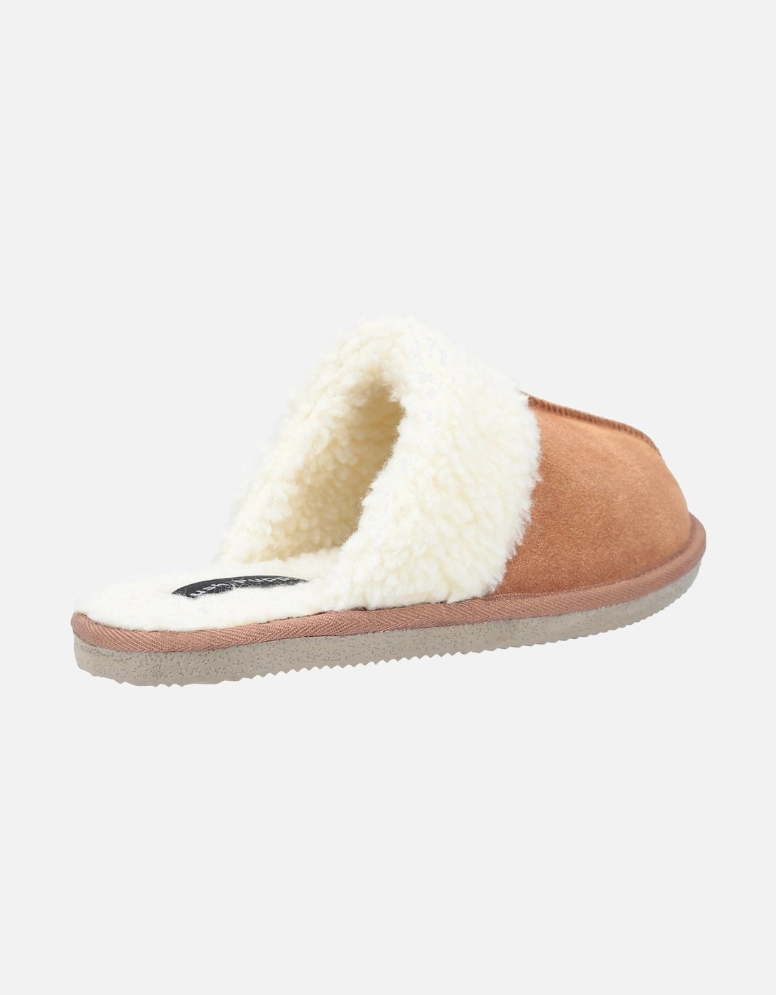 model Arianna Mule Slippers Female in Tan