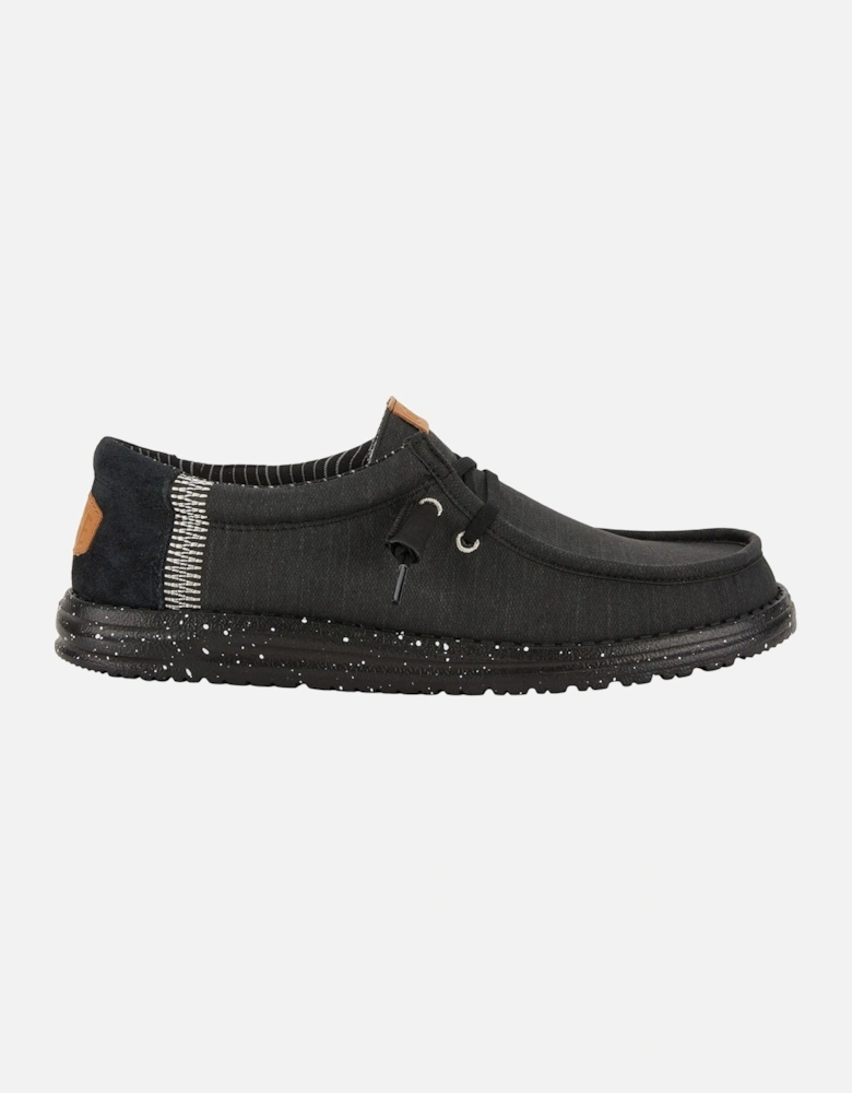 HEYDUDE model Wally Elevated Basics Shoes Male in Black