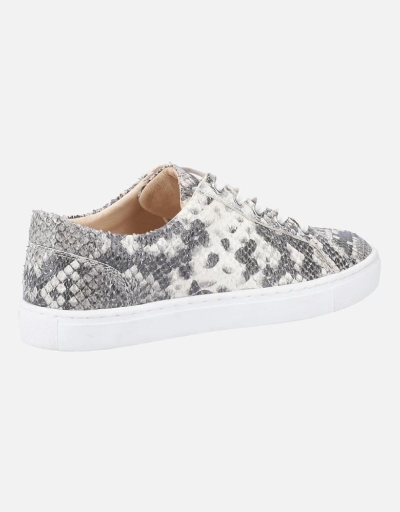 Tessa Suede Women's Python Trainers