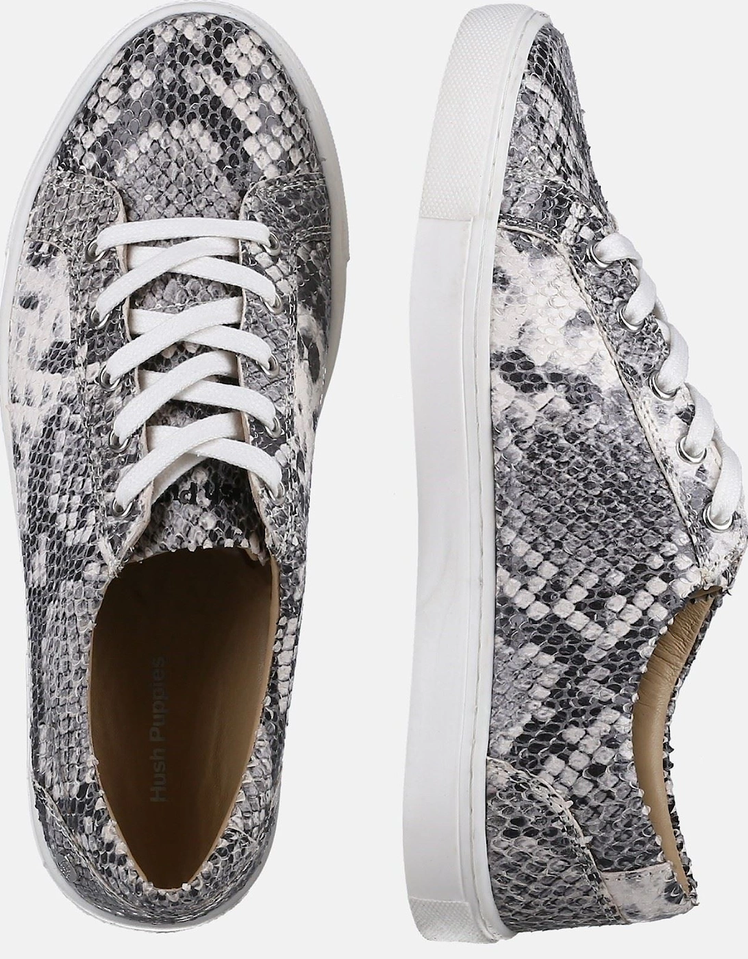 Tessa Suede Women's Python Trainers