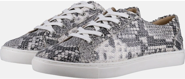 Tessa Suede Women's Python Trainers