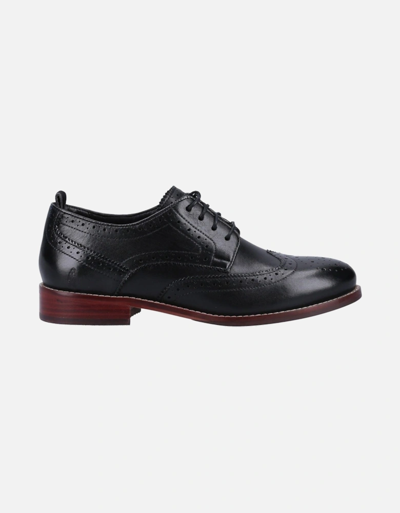 Natalia Leather Women's Navy Brogues Shoes