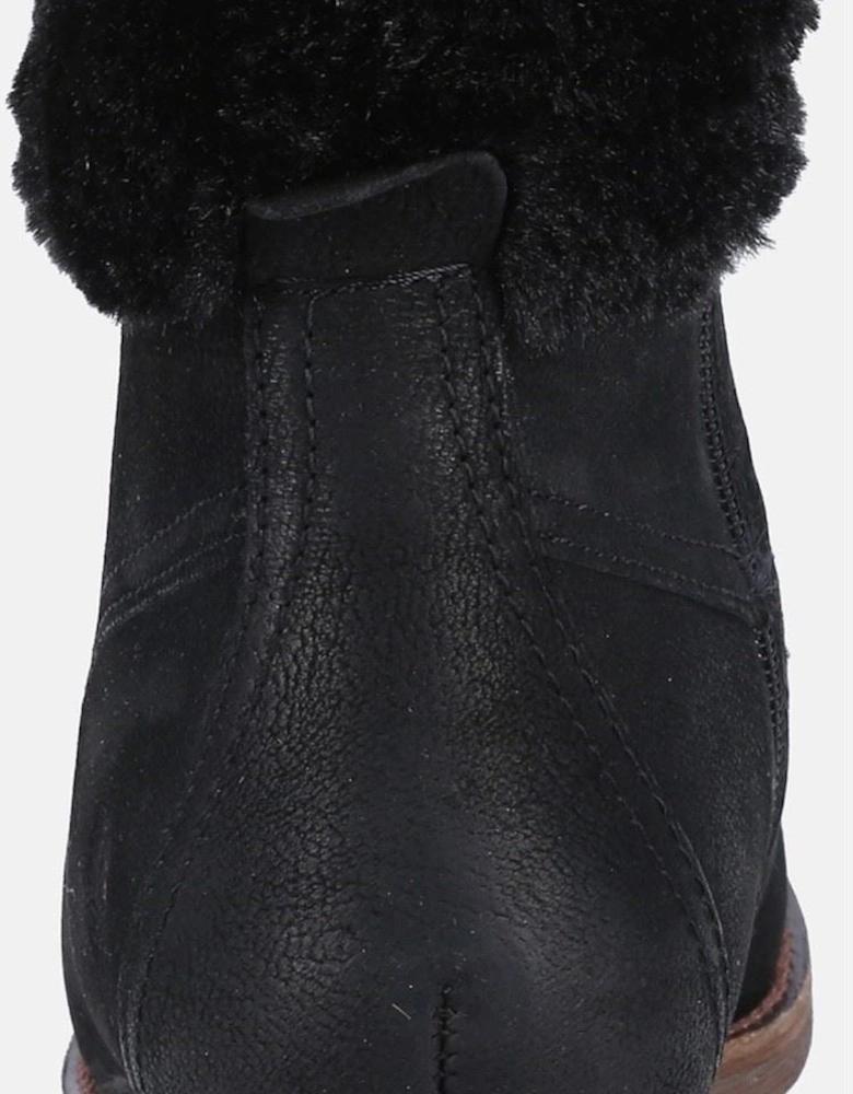 Effie Faux Fur Women's Black Boots