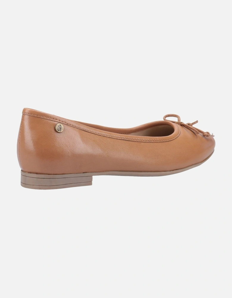 Naomi Leather Women's Tan Flats