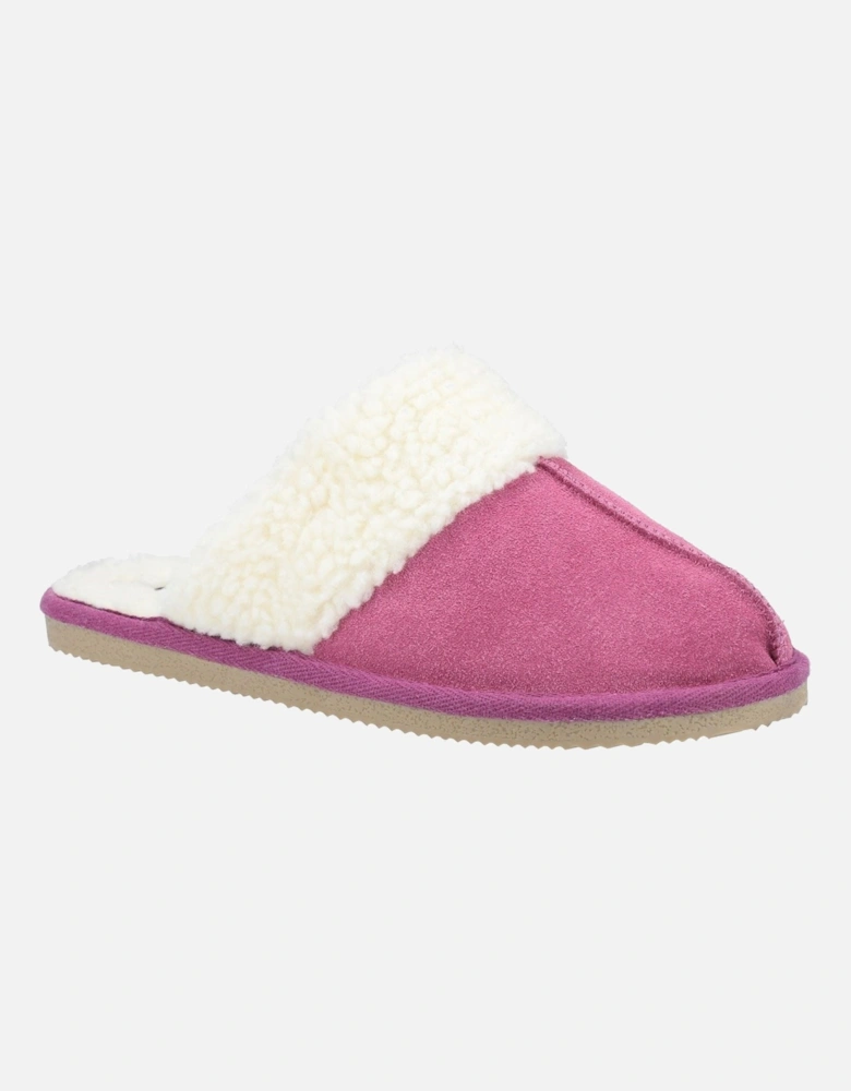 Arianna Suede Women's Pink Slippers