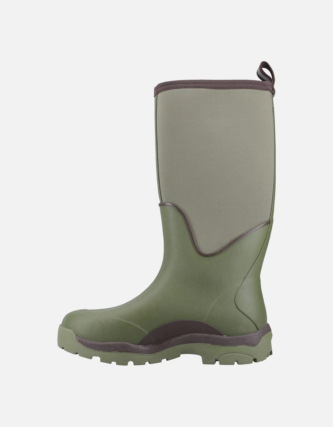 Muck Boots Calder Rubber Olive Wellington Boots