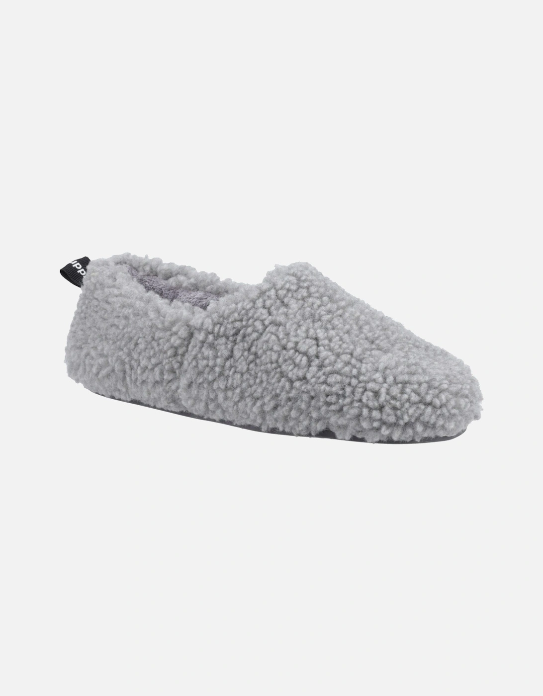 Hush Puppies Emily Women's Fleece Slippers in Grey UK 8 EU 41 US 10