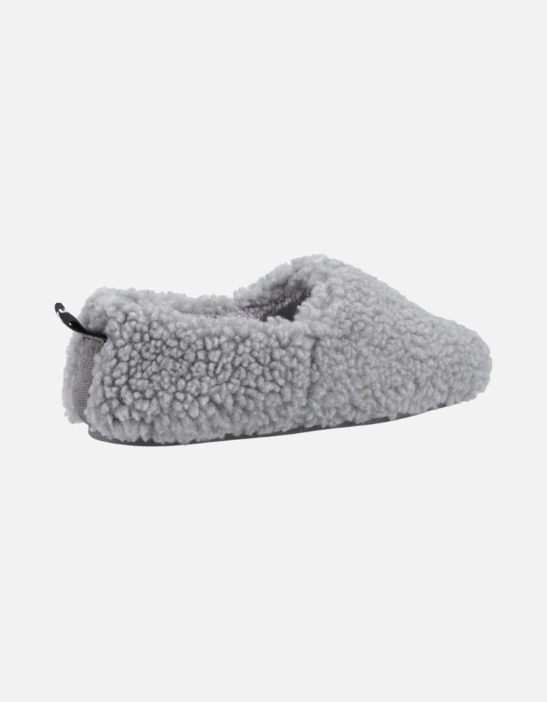 Emily Faux Fur Women's Grey Slippers