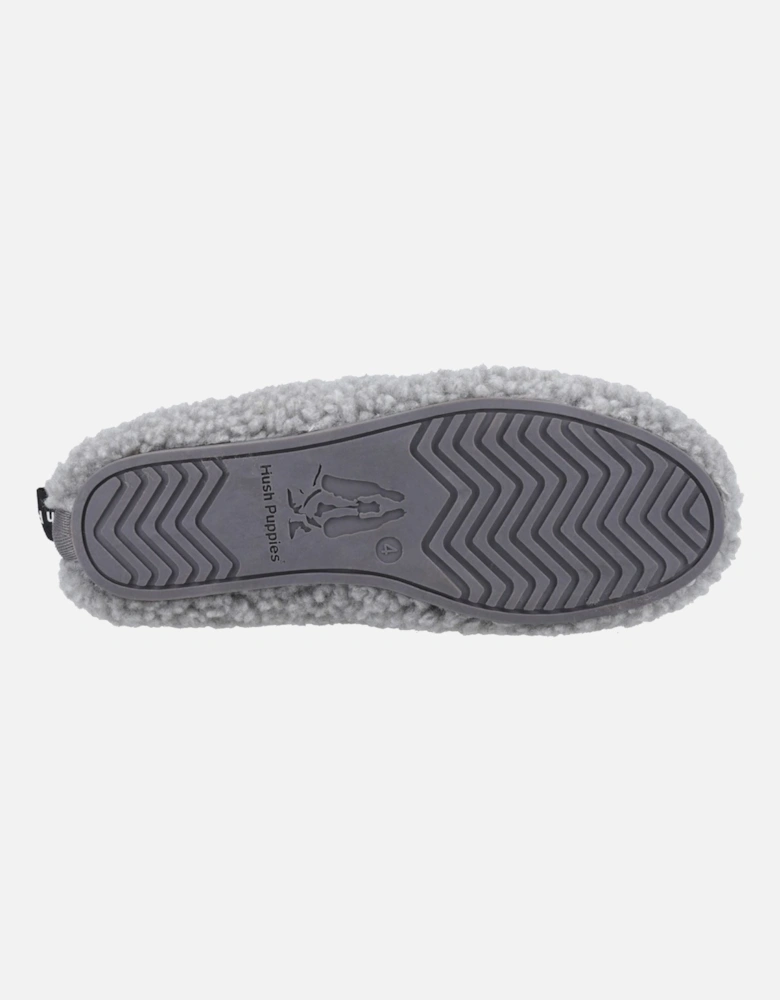 Emily Faux Fur Women's Grey Slippers