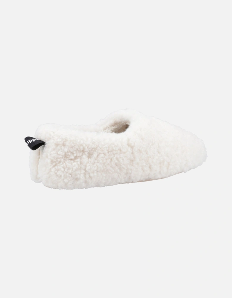 Emily Faux Fur Women's Cream Slippers