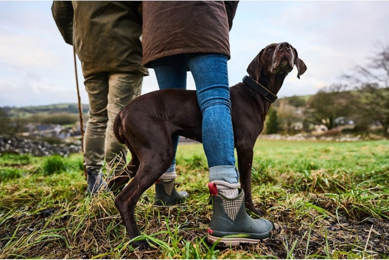 Muck Boots Originals Ankle Rubber Moss Wellington Boots