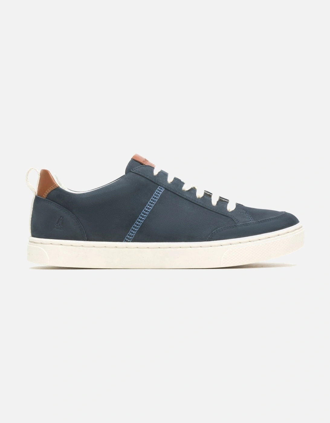 The Good Low Top Leather Men's Navy Trainers