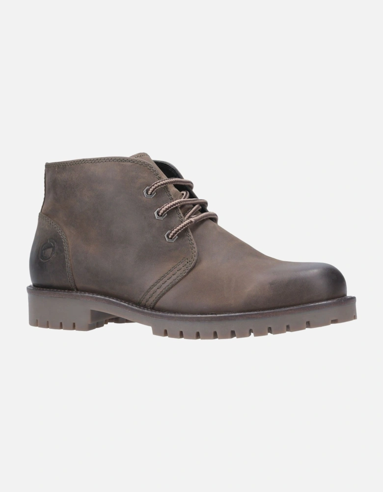 Stroud Leather Men's Khaki Boots