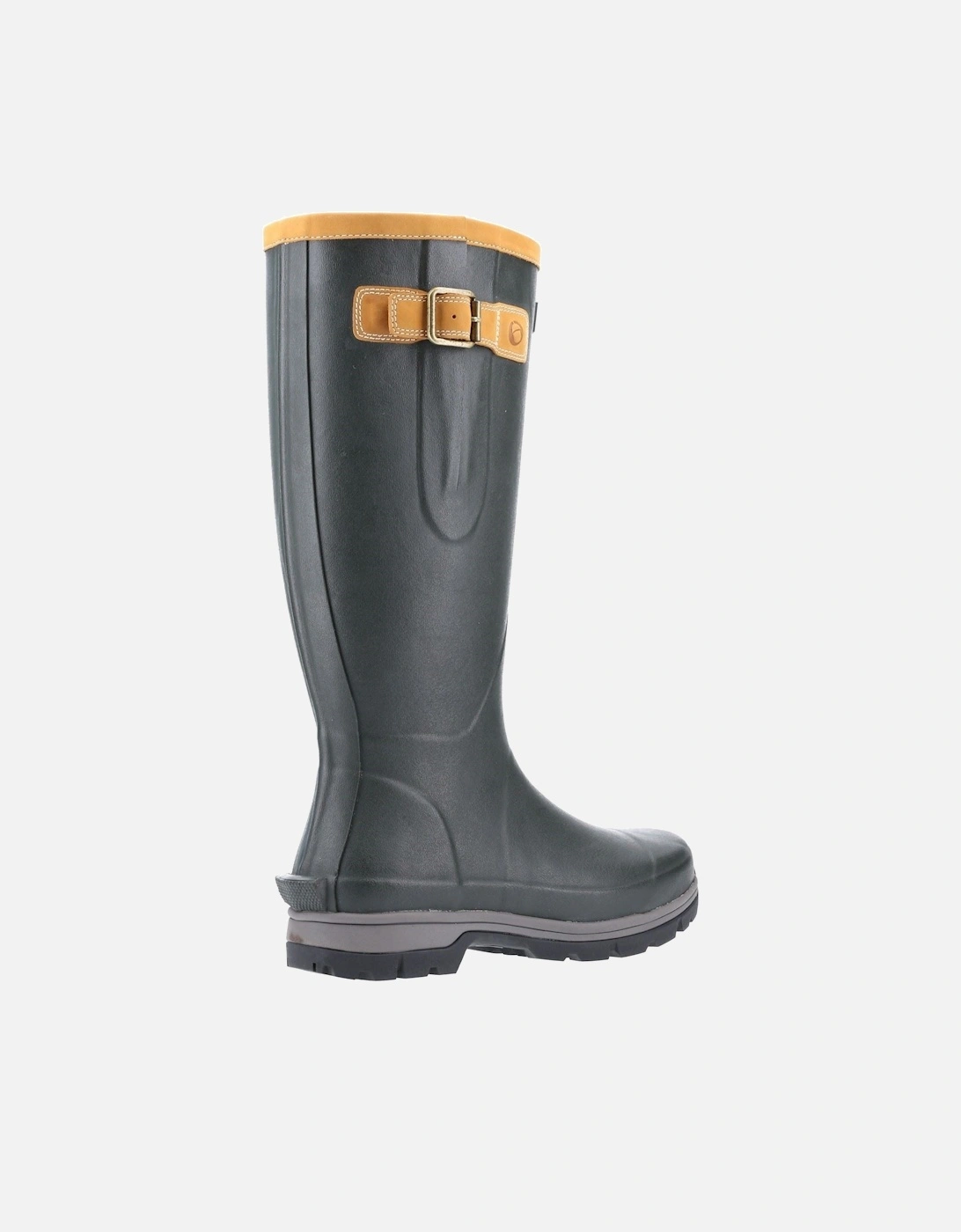 model Stratus Wellington Boot Unisex in Green