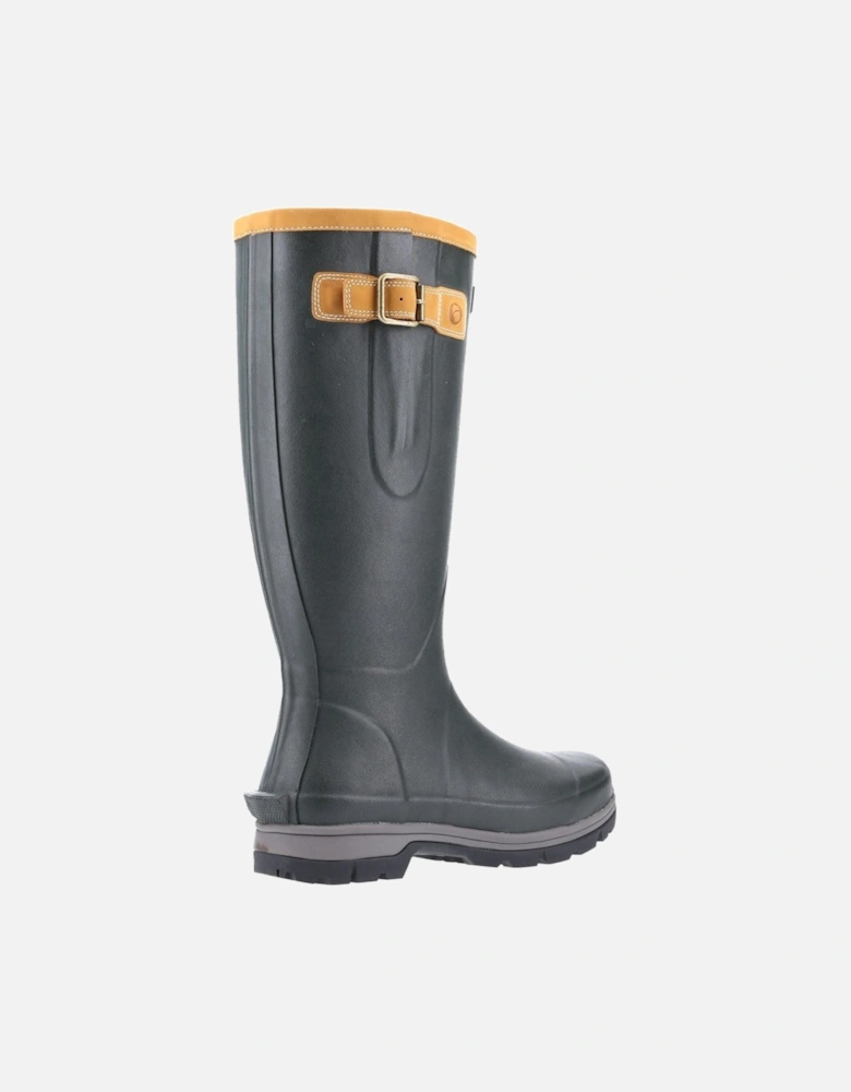 Stratus Rubber Green Wellington Boots