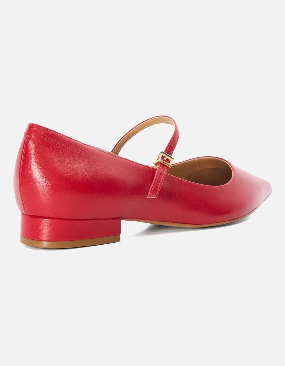 Dune Hastas Leather Women's Red Heels