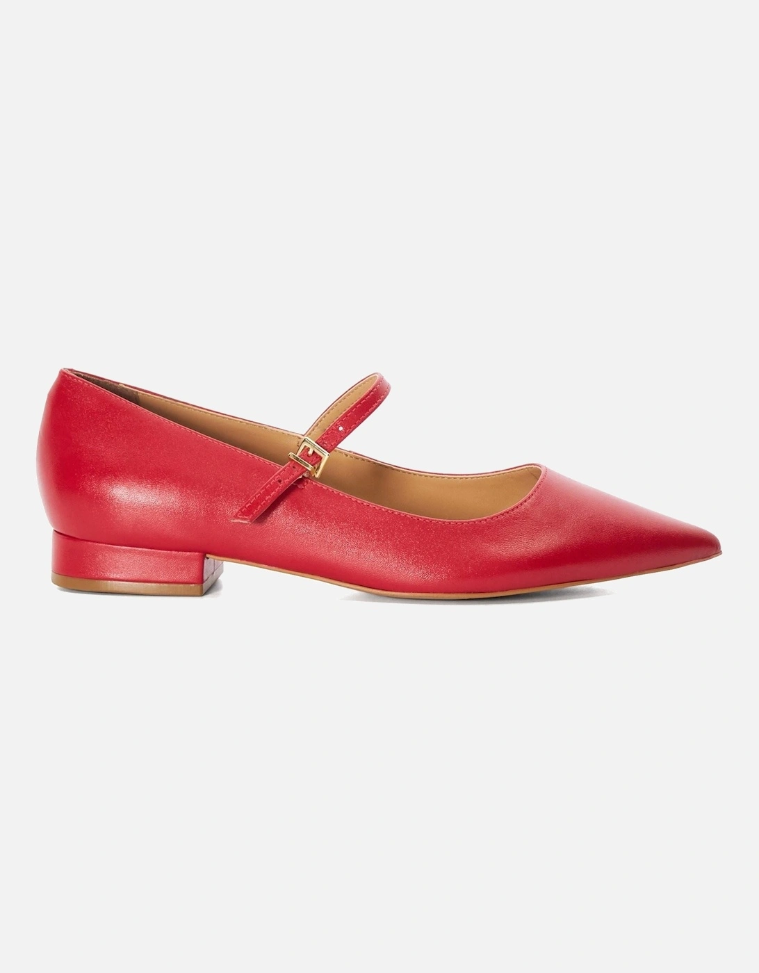 Dune Hastas Leather Women's Red Heels