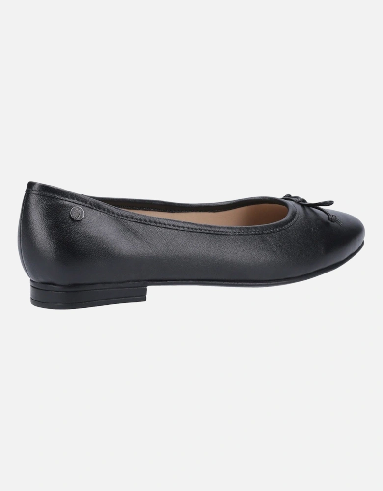 Naomi Leather Women's Black Flats